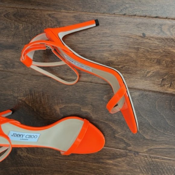 Jimmy Choo Minny heels new 38 - Picture 6 of 6